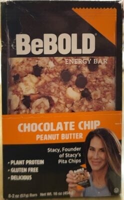 Bebold Peanut Butter Energy Bar packaging