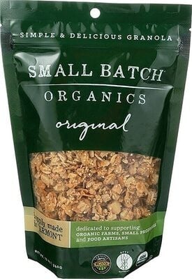 Small Batch Simple & Delicious Granola packaging