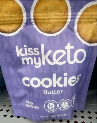 Kiss My Keto Butter Keto Cookies package