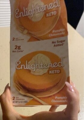 Enlightened Pumpkin Keto Mini Cheesecakes package