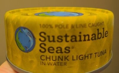 Sustainable Seas Chunk Light Tuna In Water packaging