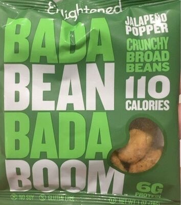 Enlightened Jalapeno Popper Crunchy Broad Beans package