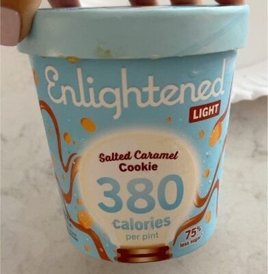 Enlightened Salted Caramel Cookie Greek Frozen Yogurt package