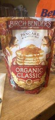 Birch Benders Organic Classic Recipe Pancake & Waffle Mix package