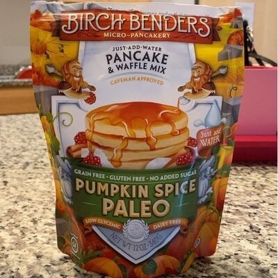 Birch Benders Pumpkin Spice Paleo Pancake & Waffle Mix package