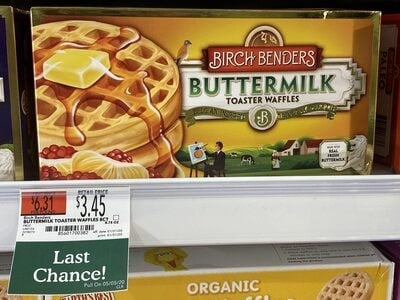 Birch Benders Buttermilk Toaster Waffles package