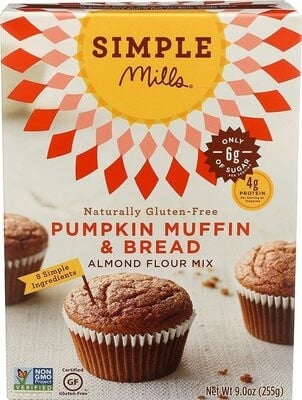Simple Mills Almond Flour Pumpkin Muffin & Bread Baking Mix package
