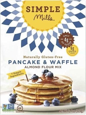 Simple Mills Original Almond Flour Pancake & Waffle Mix package