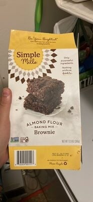 Simple Mills Almond Flour Brownie Baking Mix package