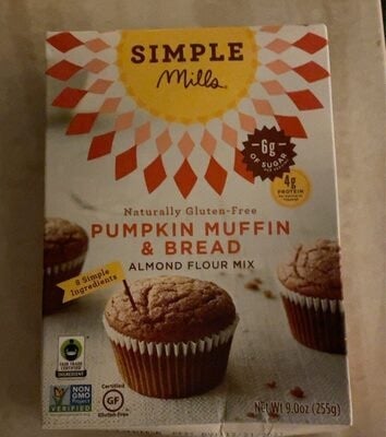 Simple Mills Pumpkin Muffin & Bread Almond Flour Mix package
