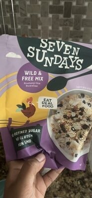 Seven Sundays Blueberry Chia Buckwheat Muesli package