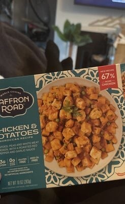 Saffron Road Moroccan Inspired Chicken & Potatoes packaging