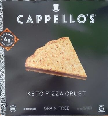 Cappello's Grain Free Keto Pizza Crust packaging