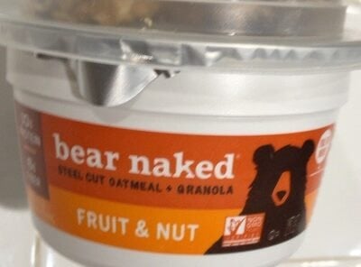 Bear Naked Fruit & Nut Steel Cut Oatmeal + Granola package