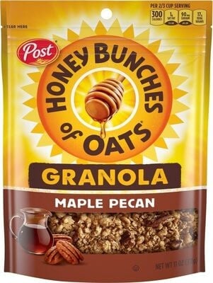 Post Granola Maple Pecan packaging