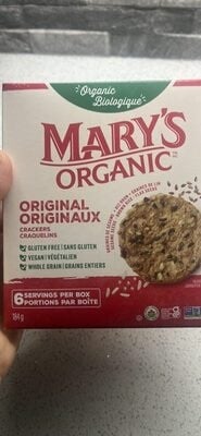 Mary's Gone Crackers Original Organic Crackers package